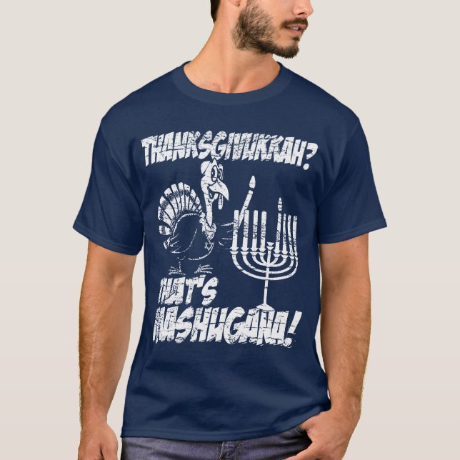 Thanksgivukkah Mashugana T-shirts (Front)
