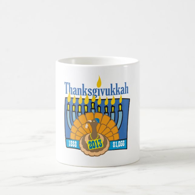 Thanksgivukkah mug (Center)