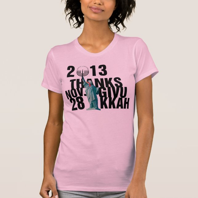 Thanksgivukkah T-Shirt (Front)