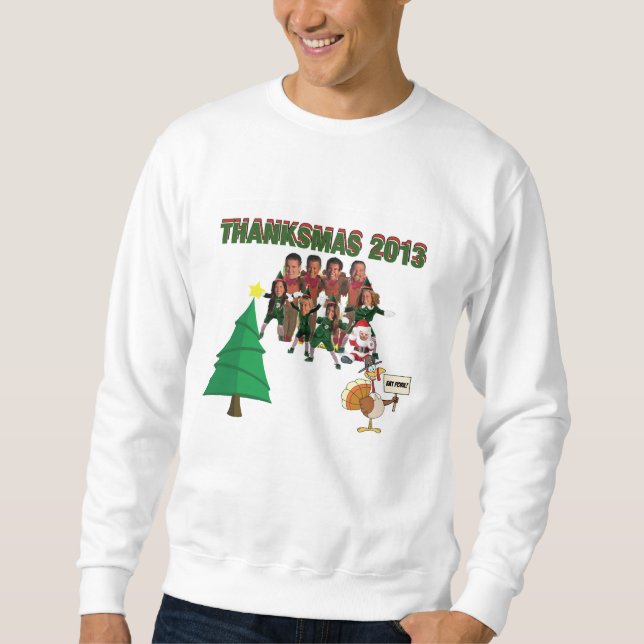 Thanksmas 2013 Sweatshirt (Front)