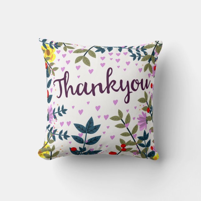 Thankyou Cushion (Front)