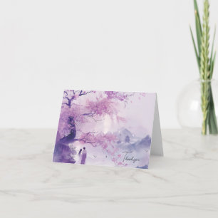 Thankyou Digital Art Print Thank You Card