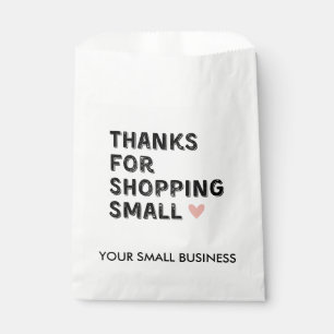 Thankyou for shopping small   Small Business  Favour Bags