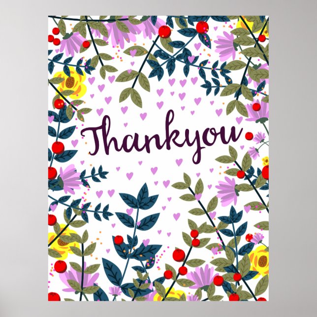 Thankyou Poster (Front)