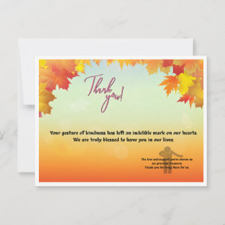 thankyoucard postcard