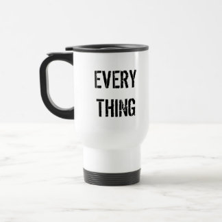 Thanos Avengers Infinity War Quotes Travel Mug