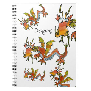 Thar Be Dragons Notebook