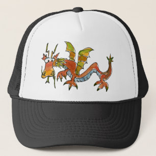 Thar Be Dragons Trucker Hat