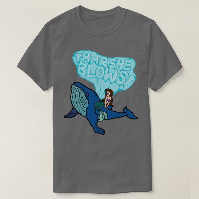 Thar She Blows T-Shirt (Design Front)