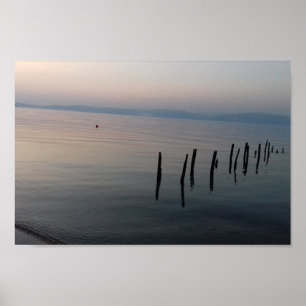 Thassos view from Skala Rachoni Poster