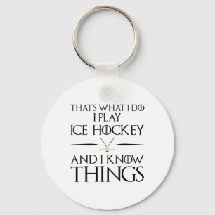 That#39;s What I Do I Play And Know Things - Ice H Key Ring