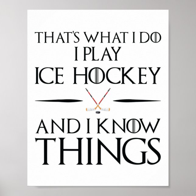 That#39;s What I Do I Play And Know Things - Ice H Poster (Front)