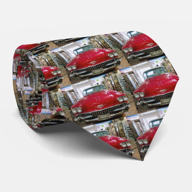 THAT 50'S CHEVY TIE (Rolled)