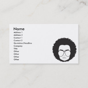that 70s guy business card