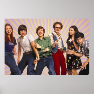 That 70s Show  Kelso Hyde Eric Fez Donna Jackie Poster