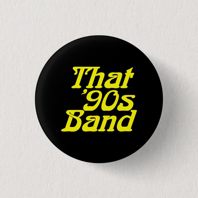 That '90s Band - Classic Logo Button (Front)