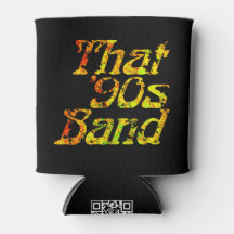 That '90s Band - Grunge Logo Can Cooler