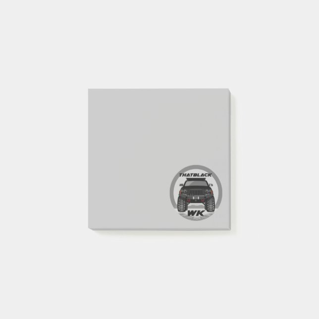 THAT BLACK WK POST-IT NOTES (Front)