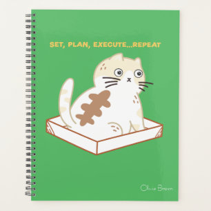 That Cat Life Funny Cat with Name Planner