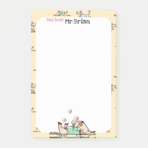 That Dog Life Funny Boss Post-it Notes