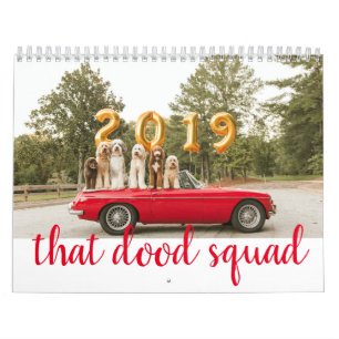That Dood Squad Calendar 2019