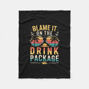 That Drink Package Is Worth Every Dollar When On A Fleece Blanket