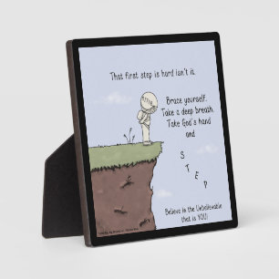 That First Step Plaque