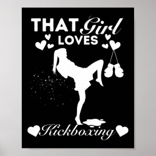 That Girl Loves Kickboxing  Poster