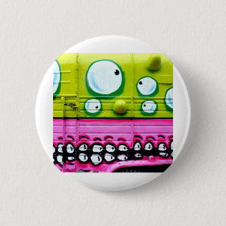 That hurts my eyes 6 cm round badge