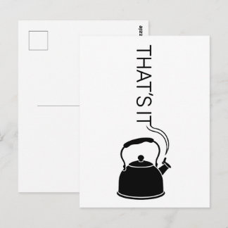 That is it streaming text from kettle postcard