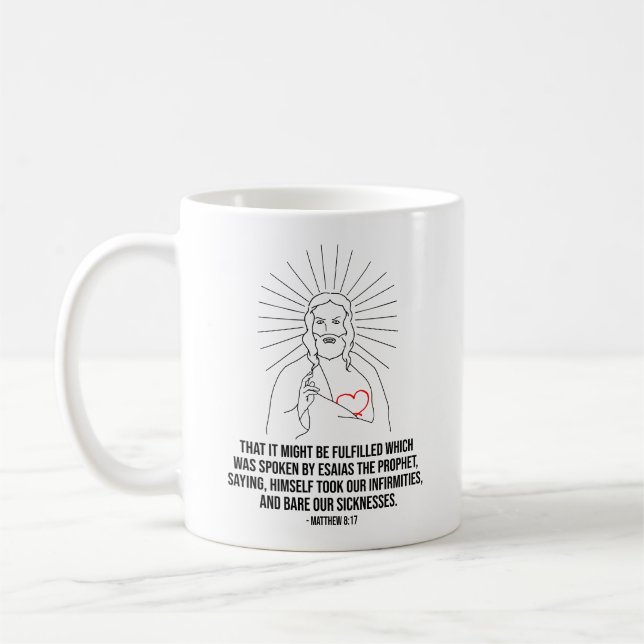 That It Might Be Fulfilled Which Was Spoken Coffee Mug (Left)