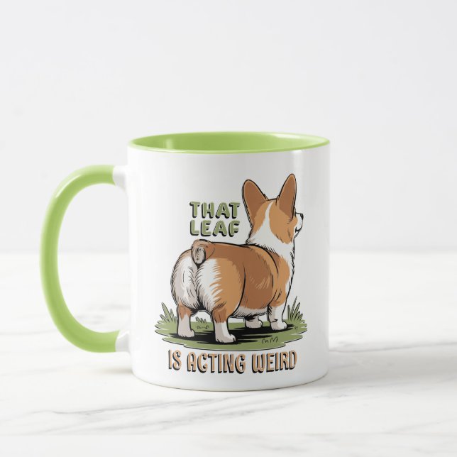 That Leaf Is Acting Weird Mug (Left)