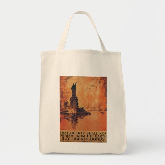 That Liberty Shall Not Perish From The Earth Tote Bag (Front)