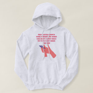That little dance your fingers do hoodie design