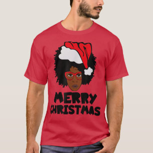 That Melanin Christmas Mrs T-Shirt