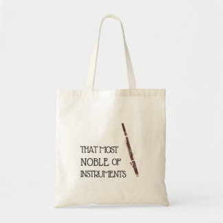 That Most Noble of Instruments - Bassoon Tote Bag