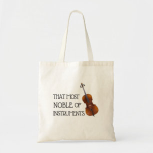 That Most Noble of Instruments - Cello Tote Bag