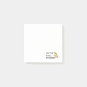 That Most Noble of Instruments - French Horn Post-it Notes