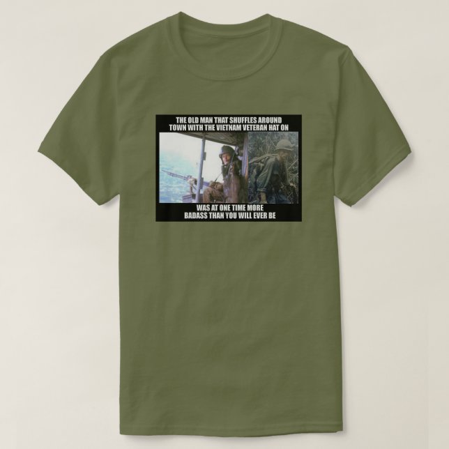 THAT OLD VIETNAM VET T-Shirt (Design Front)