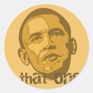 that one classic round sticker