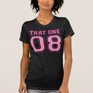 That One Pink Graphic Election 2008 Obama T-Shirt