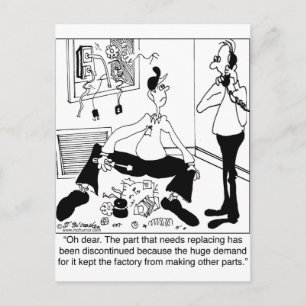 That Part’s Been Discontinued Postcard