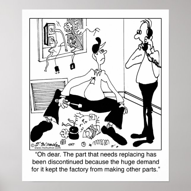 That Part’s Been Discontinued Poster (Front)