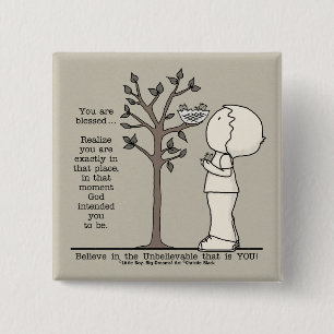 That Place 15 Cm Square Badge