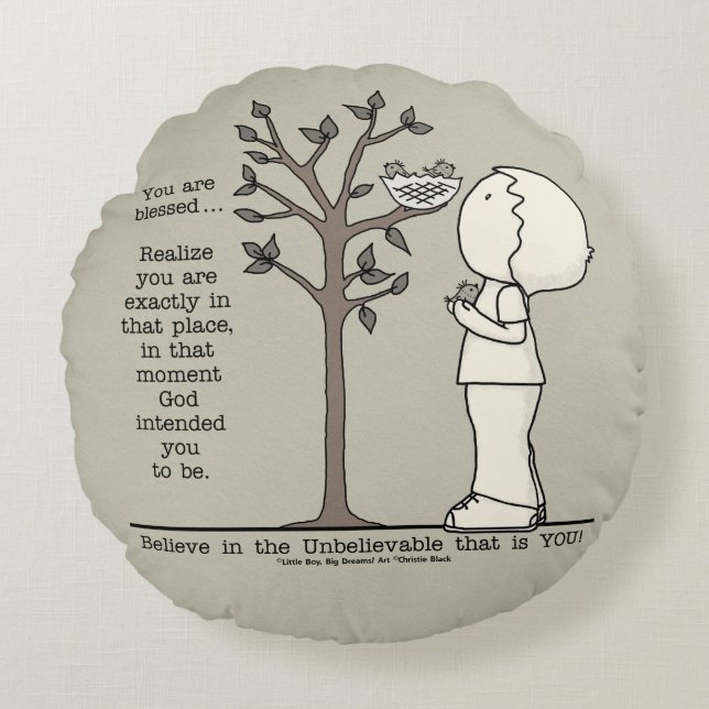 That Place Round Cushion (Front)