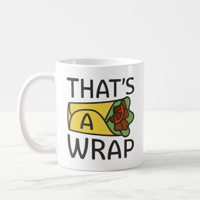 That’s A Wrap Coffee Mug (Left)