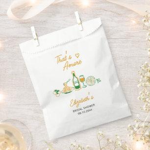 That’s Amore Rustic Italian Bridal Shower Favour Bags