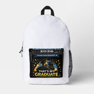 That’s My Graduate Printed Backpack
