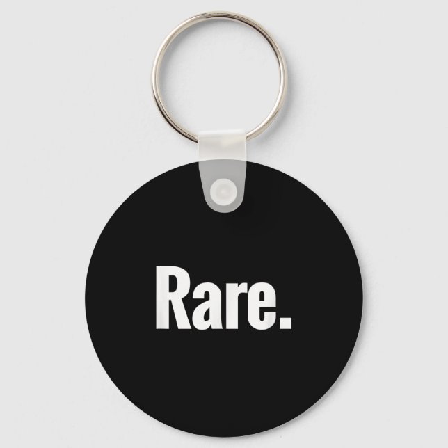 That Says Rare Shirt - A Design That Says Rare  Key Ring (Front)