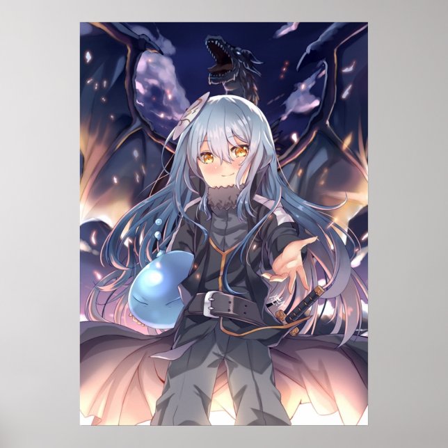That Time I Got Reincarnated as a Slime  Rimuru Te Poster (Front)